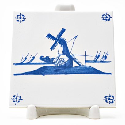 Изразец Голландский. Мельница 18