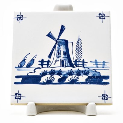 Изразец Голландский. Мельница 32