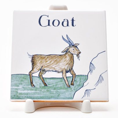 Изразец Голландский. Козел