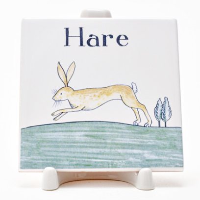 Изразец Голландский. Заяц