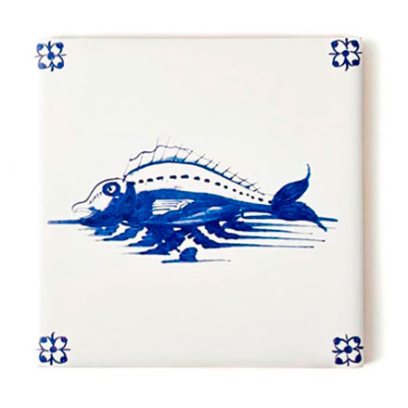 Изразец «Голландский. Белуга»