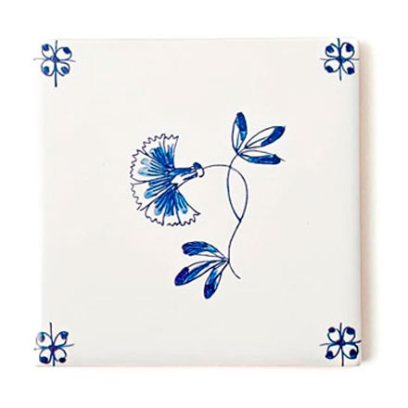 Изразец «Голландский. Цветок 12»