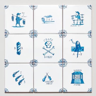 Набор изразцов Голландский. Ремесла