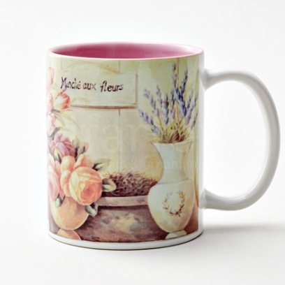Кружка «Прованс. Marche Aux Fleurs» Форма: Стандартная. Керамика. 300 мл.