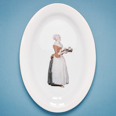 Блюдо «Золотая лента»