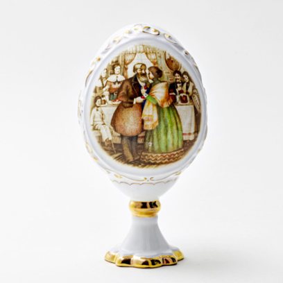 Яйцо Из пасхальной коллекции Яйцо на подставке