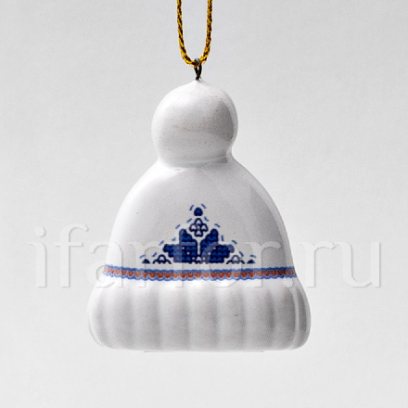 Елочная игрушка Шапочка