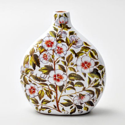 Ваза средняя Лютик Плоская