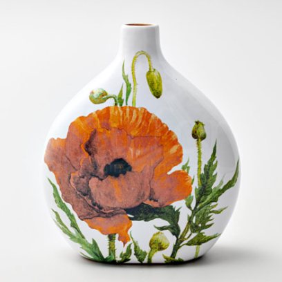 Ваза средняя «Маки»