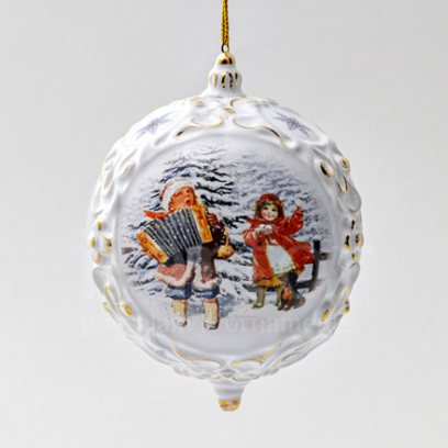 Елочная игрушка «Шар средний»