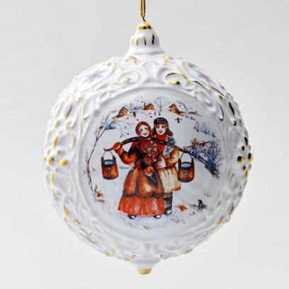 Елочная игрушка «Шар большой»