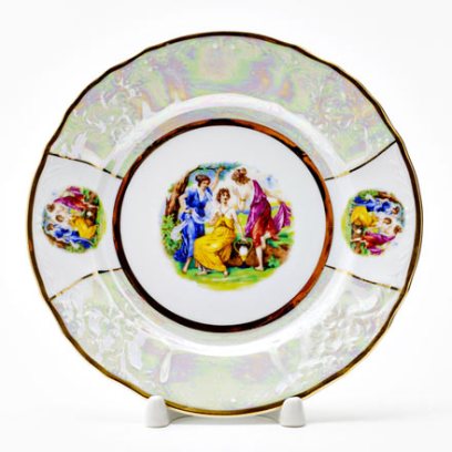 Тарелка десертная «Мадонна Перламутр»