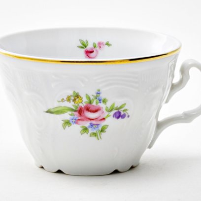 Чашка чайная «Бернадотт Мейсенский букет»
