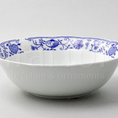 Салатник круглый «Луковичный узор. Синий лук»