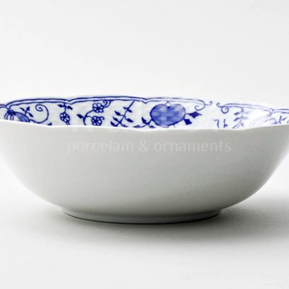 Салатник круглый «Луковичный узор. Синий лук»