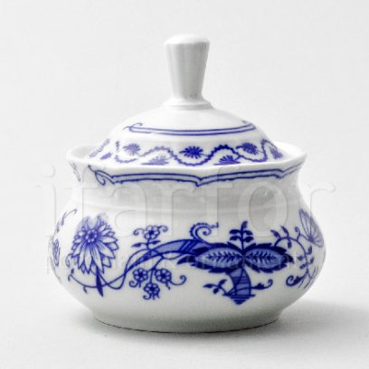 Сахарница «Луковичный узор. Синий лук»
