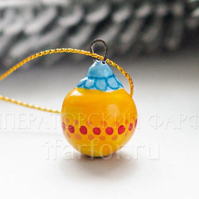 Елочная игрушка «Шарик»