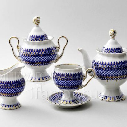 Сервиз чайный «Сапфир» 6/15