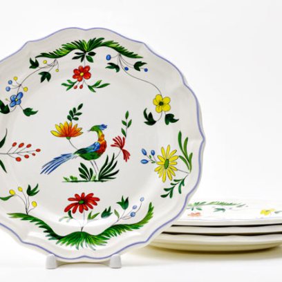 Набор тарелок десертный «OISEAUX PARADIS»