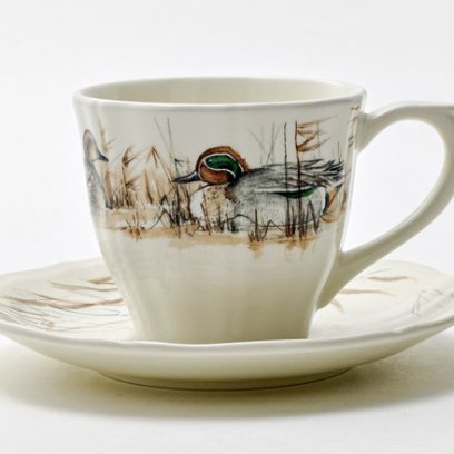 Чашка с блюдцем чайная «SOLOGNE» 1/2