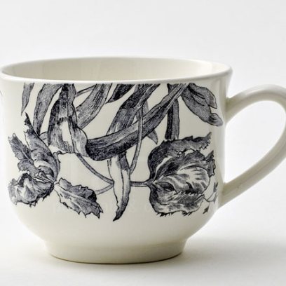 Чашка для завтрака «TULIPES NOIRES»