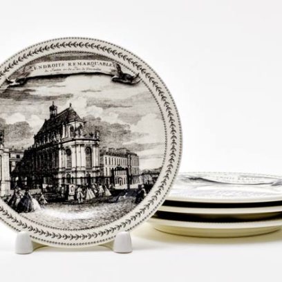 Набор мини тарелок десертный «ENDROITS REMARQUABLES»