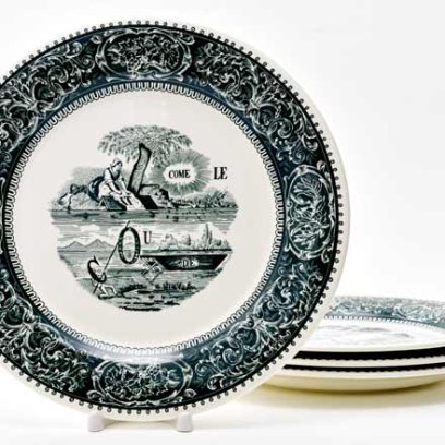 Набор тарелок столовый «REBUS DEPAREILLEES»