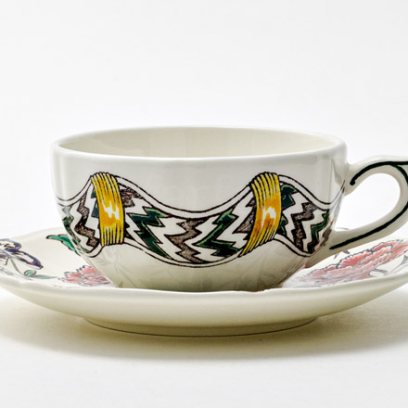 Чашка с блюдцем чайная «DOMINOTE» 1/2