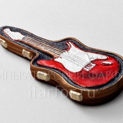 Елочная игрушка Музыкальные инструменты. Электрогитара