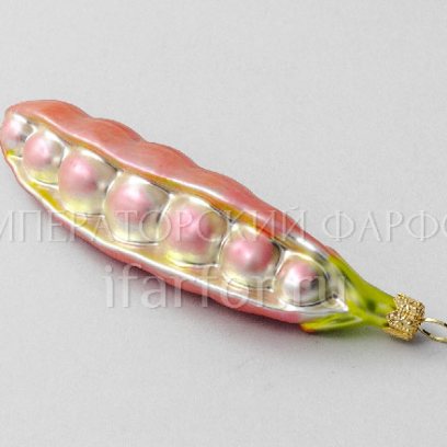 Елочная игрушка «Ягоды и фрукты. Горошек»