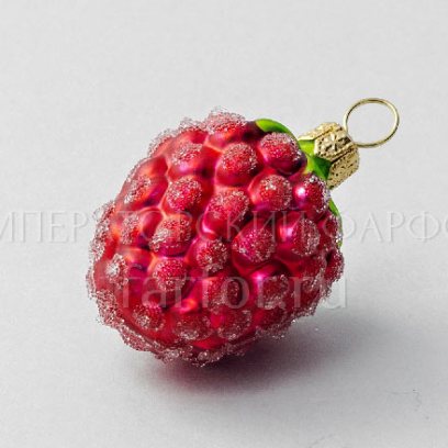 Елочная игрушка Ягоды и фрукты. Малина