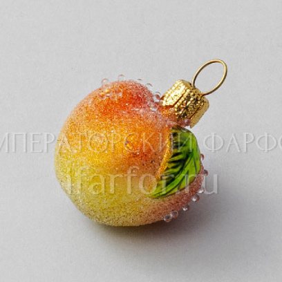 Елочная игрушка «Ягоды и фрукты. Яблочко»