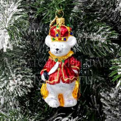 Елочная игрушка в подарочной коробке «Мышиный король»