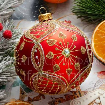 Елочная игрушка «Шар большой»