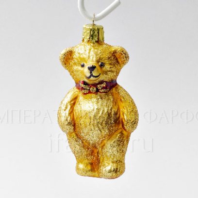 Елочная игрушка Медвежонок стоящий