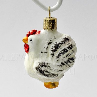 Елочная игрушка Петух