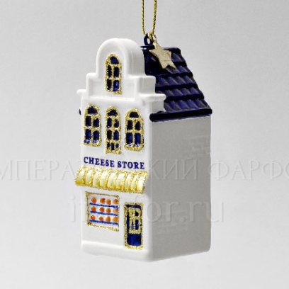 Елочная игрушка «Голландский домик»