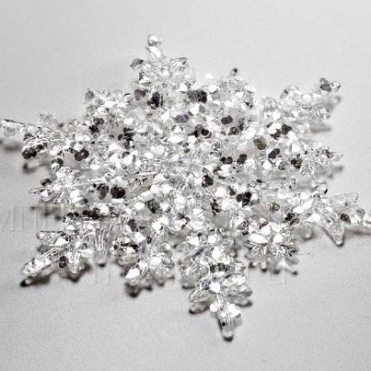 Елочная игрушка «Снежинка»