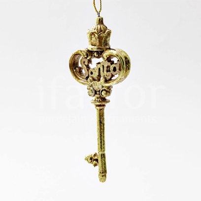 Елочная игрушка Золотой ключик