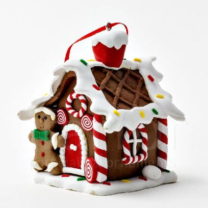 Елочная игрушка «Пряничный домик 2»