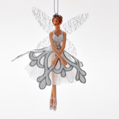 Елочная игрушка Фея снежинка 1
