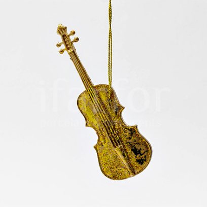 Елочная игрушка Музыкальные инструменты. Скрипка
