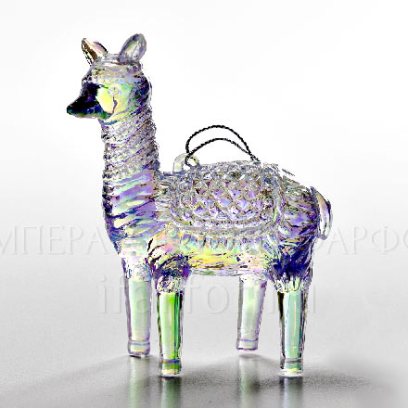 Елочная игрушка «Лама»