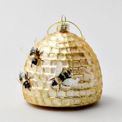 Елочная игрушка «Улей»