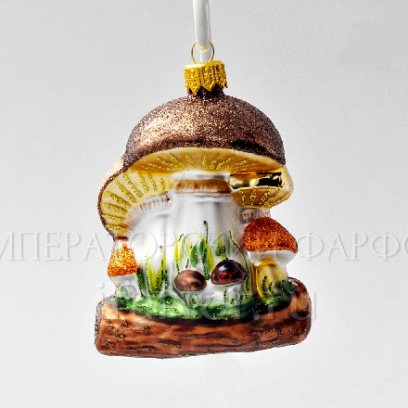 Елочная игрушка Грибы. Грибная семейка