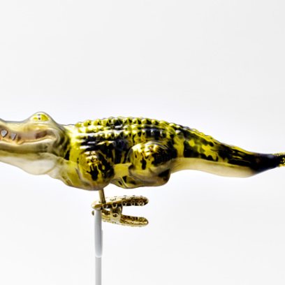 Елочная игрушка «Крокодил»