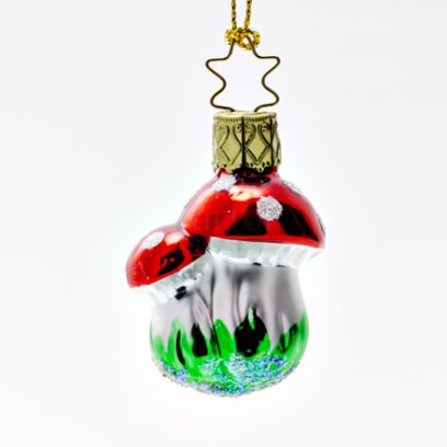 Елочная игрушка Грибы. Мухоморчики