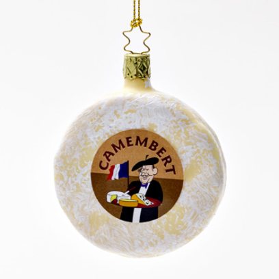 Елочная игрушка «Сыр Camembert»
