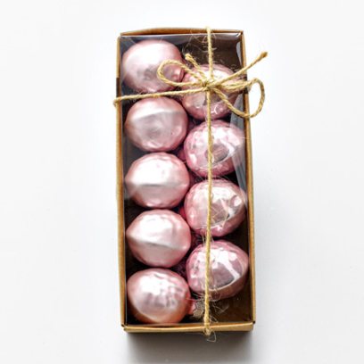 Набор елочных игрушек Нежная магнолия Орешек