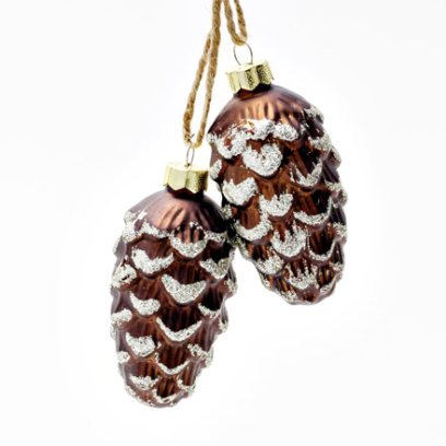 Елочная игрушка «Шишки»